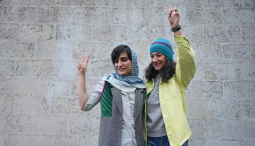 Der Grund f&uuml;r die vor&uuml;bergehende Festnahme von Elaheh Mohammadi (l) war zun&auml;chst unklar. (Archivbild)