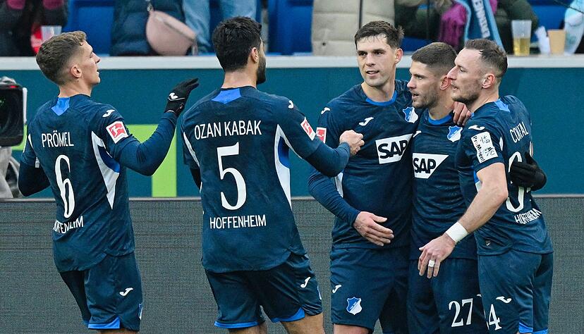 Brach den Bann gegen Union: Torj&auml;ger Andrej Kramaric (2.v.r.).