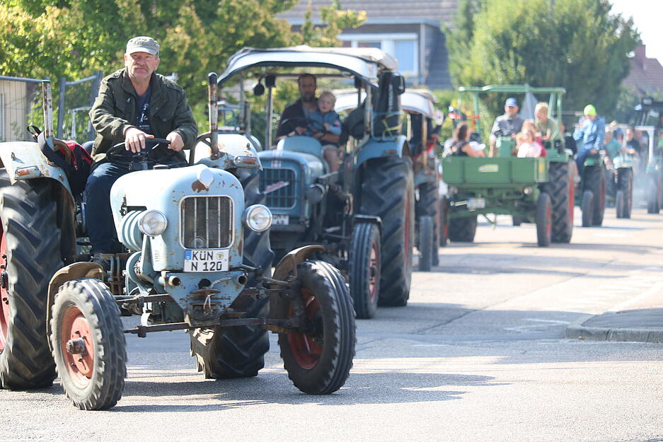 Durch Waldenburg fahren am Sonntag etliche Traktoren zum Schlepperfest.