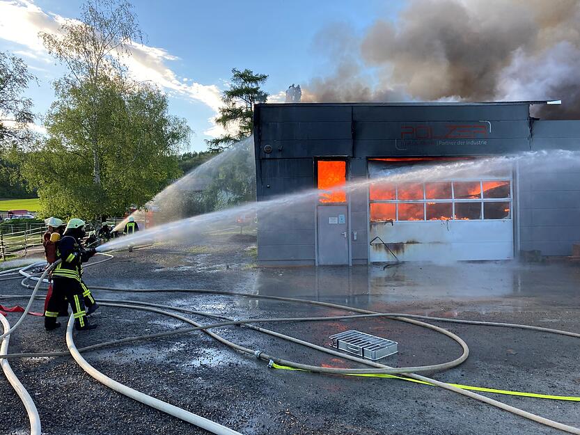 Brand in Jagsthausen Brand in Jagsthausen