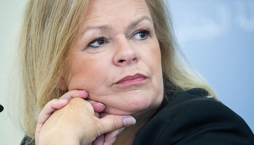 Bundesinnenministerin Nancy Faeser (SPD) erläutert gestiegene Fallzahlen bei Kindesmissbrauch