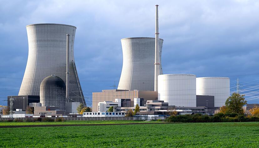 In Deutschland wurden alle Atomkraftwerke abgeschaltet. Dieses hier stand in Bayern. (Archivbild)