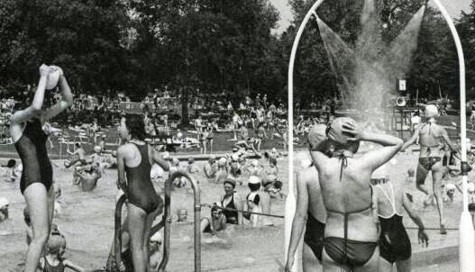 Das Freibad unterhalb des Scheuerbergs in Neckarsulm musste für das Aquatoll weichen.