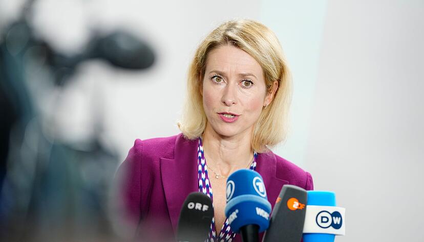 Die EU-Au&szlig;enbeauftragte Kallas appelliert an die Bundesregierung, die Pl&auml;ne f&uuml;r europ&auml;ische Handelssanktionen gegen Israel zu unterst&uuml;tzen oder andere Druckmittel vorzuschlagen. (Archivbild)