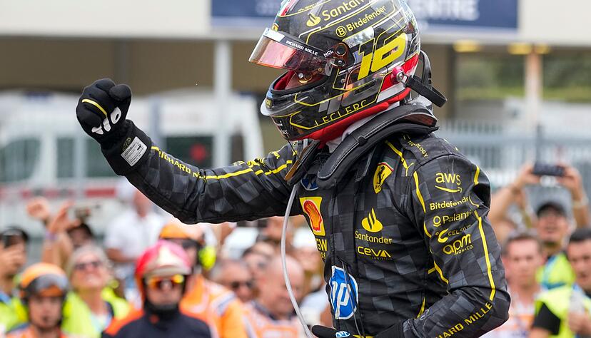 Was für ein Rennen von Charles Leclerc.