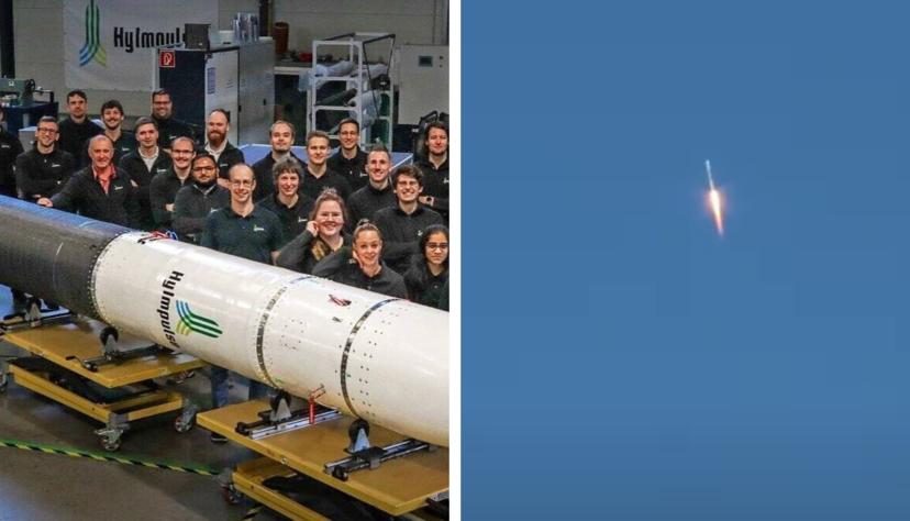 Die Rakete des Neuenstädter Start-Ups HyImpulse ist gestartet.