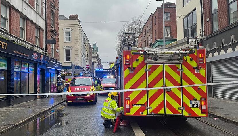 In Dublin hat sich ein Busunfall ereignet.