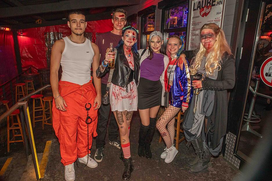Halloween Night Party in der Gartenlaube in Heilbronn. Halloween Night Party in der Gartenlaube in Heilbronn.