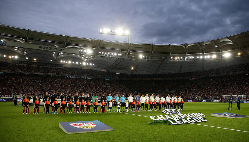 Der erste Champions-League-Abend in Stuttgart seit 14 Jahren. Gegner: Sparta Prag.