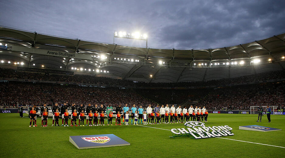 Der erste Champions-League-Abend in Stuttgart seit 14 Jahren. Gegner: Sparta Prag.