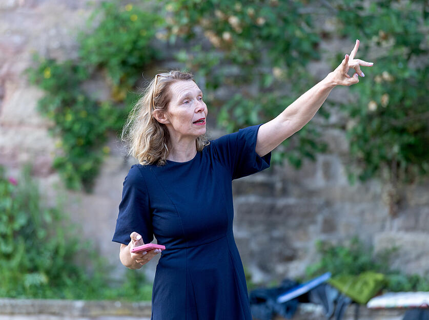 Proben zu "Petticoat und Minirock" bei den Burgfestspielen Stettenfels. Proben zu "Petticoat und Minirock" bei den Burgfestspielen Stettenfels.