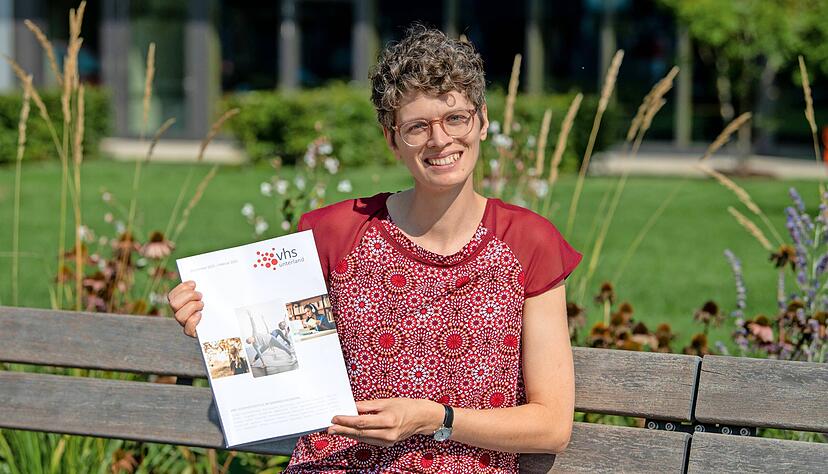 VHS-Direktorin Loana Huth freut sich auf die Vielfalt im neuen Semester und hofft, dass die Kurse wie geplant im Pr&auml;senzbetrieb stattfinden k&ouml;nnen. Zurzeit gibt es 36 Au&szlig;enstellen.Mit Beilstein kommt im Januar die Nummer 37 dazu.
 Foto: Christiana Kunz