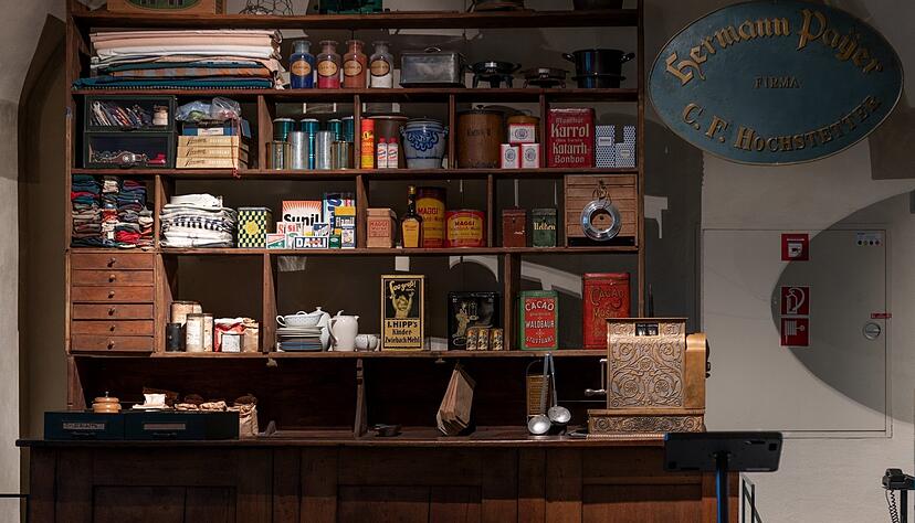 Der Payer'sche Laden aus Neuenstadt ist heute im Museum der Alltagskultur in Waldenbuch zu sehen. Der Payer'sche Laden aus Neuenstadt ist heute im Museum der Alltagskultur in Waldenbuch zu sehen.