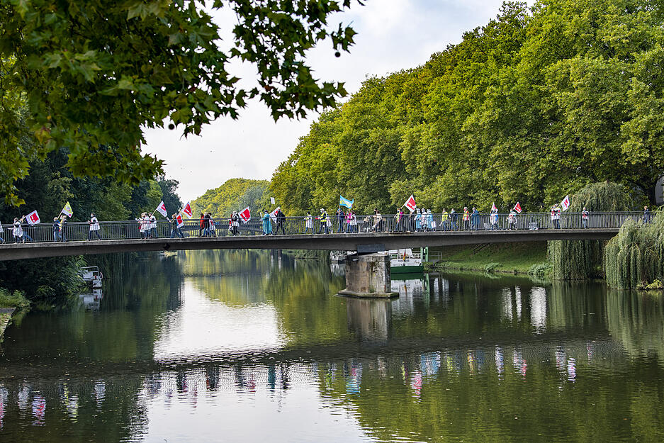 Verdi-Warnstreik in Heilbronn
