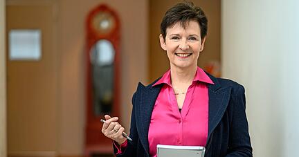 Die F&ouml;rderung junger Familien ist einer der Punkte, die auf der Agenda von Barbara Schoenfeld stehen, sollte sie die B&uuml;rgermeisterwahl in Beilstein gewinnen.
Foto: privat