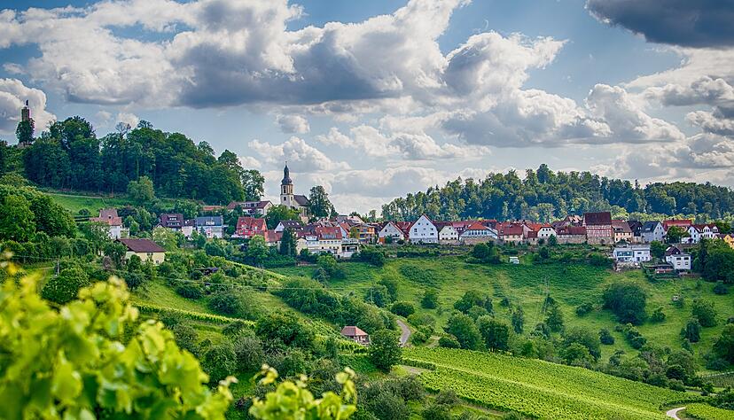 Die Stadt Löwenstein versteht sich als Naherholungsort und besticht durch den weitreichenden Panaroma-Ausblick ins Sulmtal.
Foto: Christiana Kunz