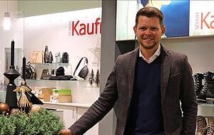 Johannes Nölscher, Geschäftsführer des Heilbronner Traditionsgeschäfts Schuh-Kaufmann in der Fleiner Straße. Johannes Nölscher, Geschäftsführer des Heilbronner Traditionsgeschäfts Schuh-Kaufmann in der Fleiner Straße.