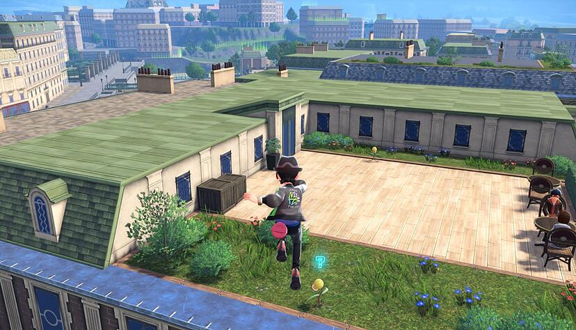 Beherzter Sprung aufs Dach: Paxton in Aktion. Beherzter Sprung aufs Dach: Paxton in Aktion.