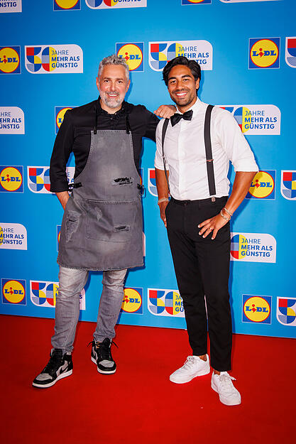 Roland Trettl, TV-Koch und Nic Shanker, Barkeeper.