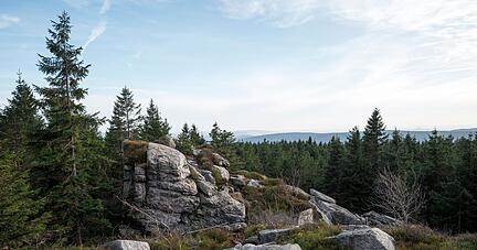 Schneemangel durchkreuzt im Fichtelgebirge derzeit das Pistenvergnügen. Dafür startet am 18. Januar der 5. deutsche Winterwandertag.