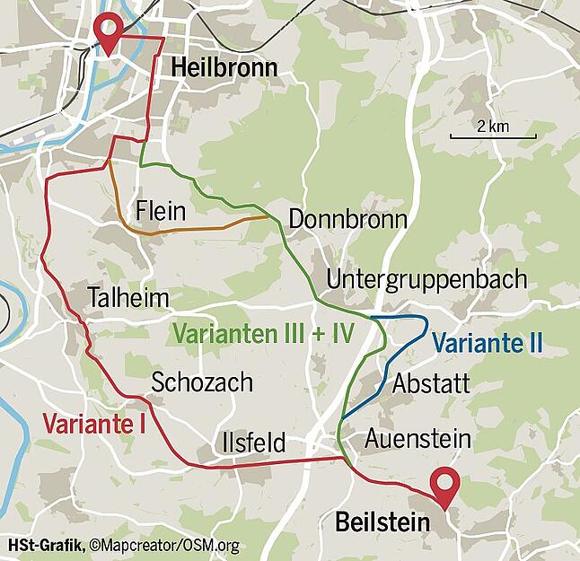 Reaktivierung der Bahnstrecken in der Region: Mögliche Varianten