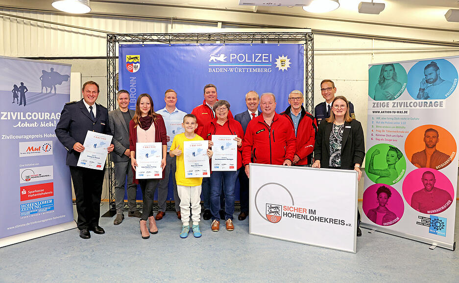 In Künzelsau wird der Zivilcouragepreis verliehen In Künzelsau wird der Zivilcouragepreis verliehen