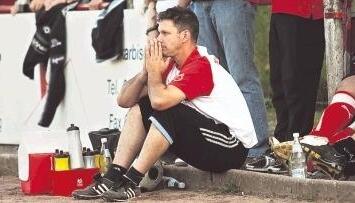 "Die vielen Fehlp&auml;sse haben mir nicht gefallen": Mike Altschuh, Trainer des TSV Neckarbischofsheim, hat noch viel Arbeit vor sich.Foto: Alexander Bertok