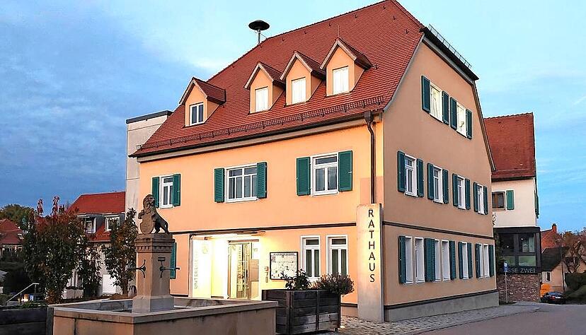 Das Rathaus in Untereisesheim war Ziel eines Hackerangriffs. Die abgegriffenen Daten sind im Darknet aufgetaucht