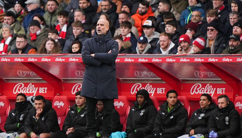 Pep Guardiola hatte seine Profis gewarnt, &uuml;ber Weihnachten nicht zu viel zu essen.