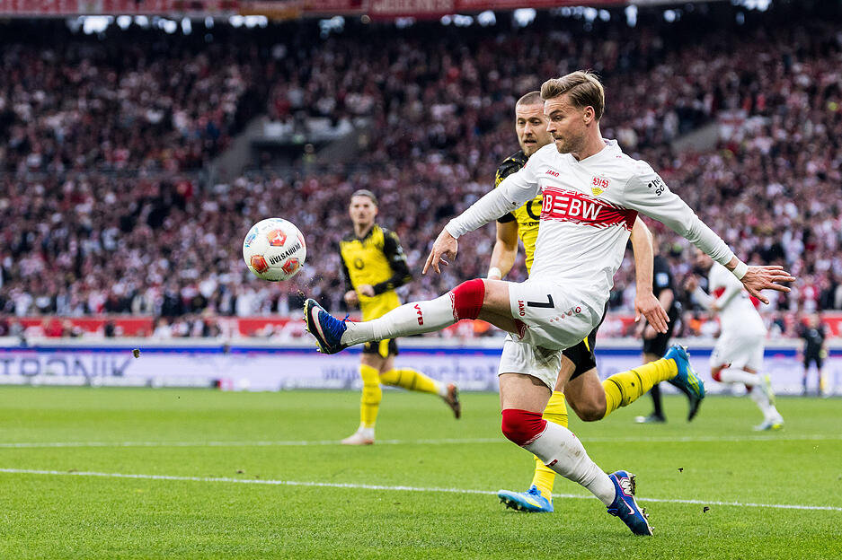 Maximilian Mittelst&auml;dt: Auf der linken Seite mit F&uuml;hrich aktiv. Defensiv stabil, offensiv immer wieder aufgefallen. Note: 2,5