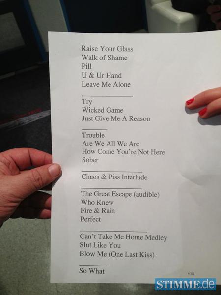 Pink-Konzert in Stuttgart | 22.05. Pink-Konzert in Stuttgart | 22.05.