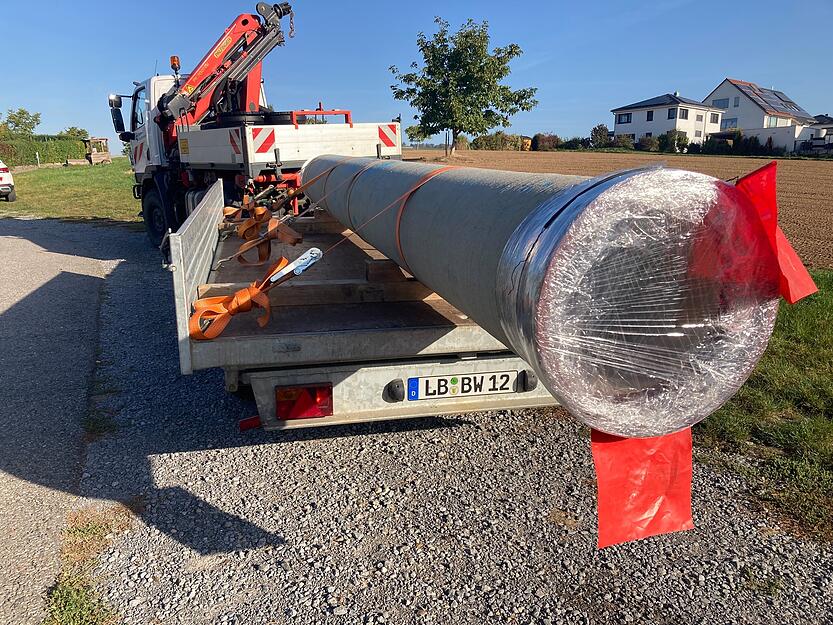 Die neuen Rohre sollen schnellstmöglich eingebaut werden.