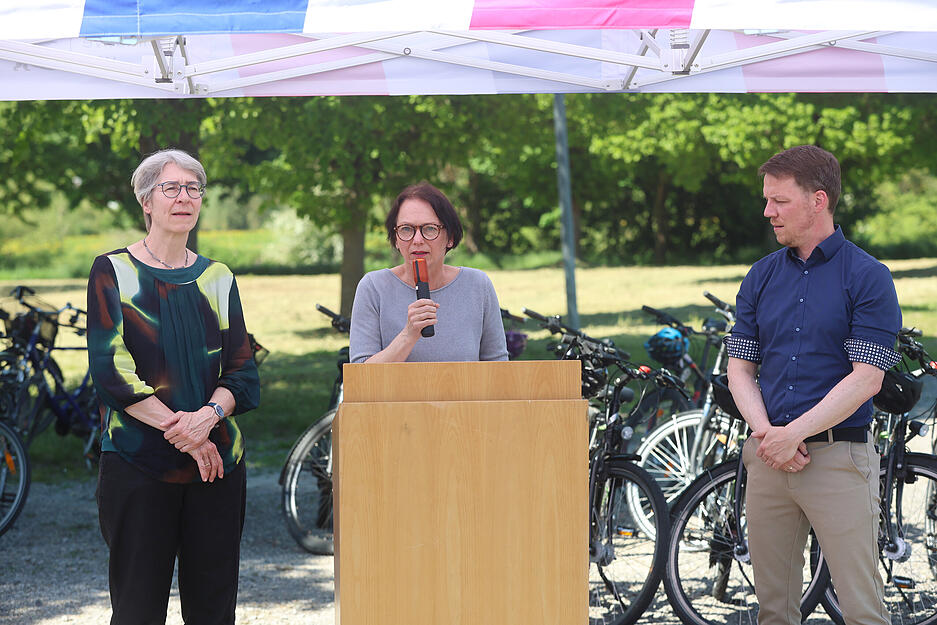 Die geplante 9,5 Kilometer lange Radschnellwegverbindung zwischen Bad Wimpfen und Heilbronn soll bis 2030 fertiggestellt werden.