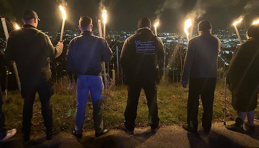 Auch zum 80. Jahrestag der Bombardierung von Heilbronn im Jahr 2024 fand auf dem Wartberg eine Fackelmahnwache der Rechten sowie eine Gegendemo statt.