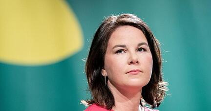 Grünen-Chefin Annalena Baerbock hält «diese Orientierung an diesem Zwei-Prozent-Ziel für eine völlig absurde Debatte».