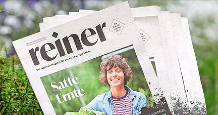 Die sechste Ausgabe des Magazins Reiner ist da.
Foto: Mario Berger Die sechste Ausgabe des Magazins Reiner ist da.
Foto: Mario Berger