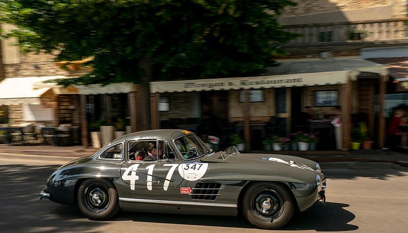 Lebendige Legende: Der 300 SL Flügeltürer ist einer der legendärsten Sportwagen von Mercedes.
