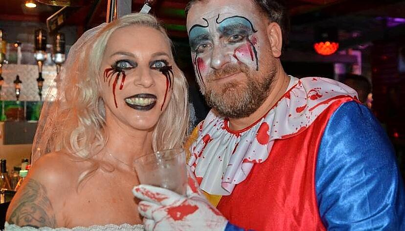 Auch in der "Laube" ist 2024 eine Halloween-Party gestiegen. In der alteigesessenen Heilbronner Location ist der Eintritt in diesem Jahr frei.
