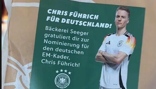 Chris Führich vom VfB Stuttgart ist für die EM 2024 nominiert.