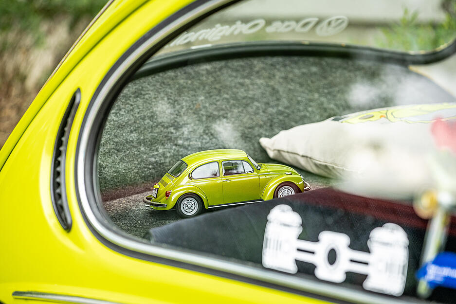 Gro&szlig;e und kleine Autos gab es am Sonntag auf dem Gel&auml;nde der Genossenschaftskellerei zu bestaunen.