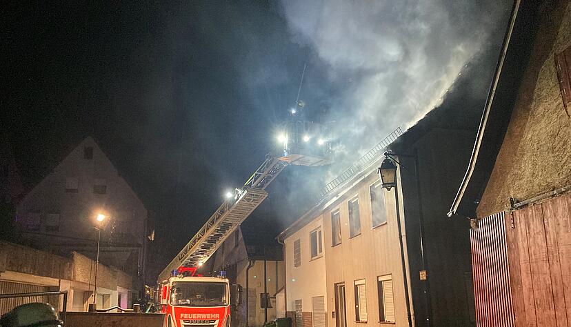 KünzelsauNagelsberg Doppelhaushälfte nach Brand unbewohnbar STIMME.de