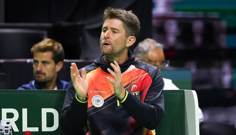 Davis-Cup-Kapitän Michael Kohlmann konnte zufrieden sein mit der Leistung seines Teams. (Archivbild)