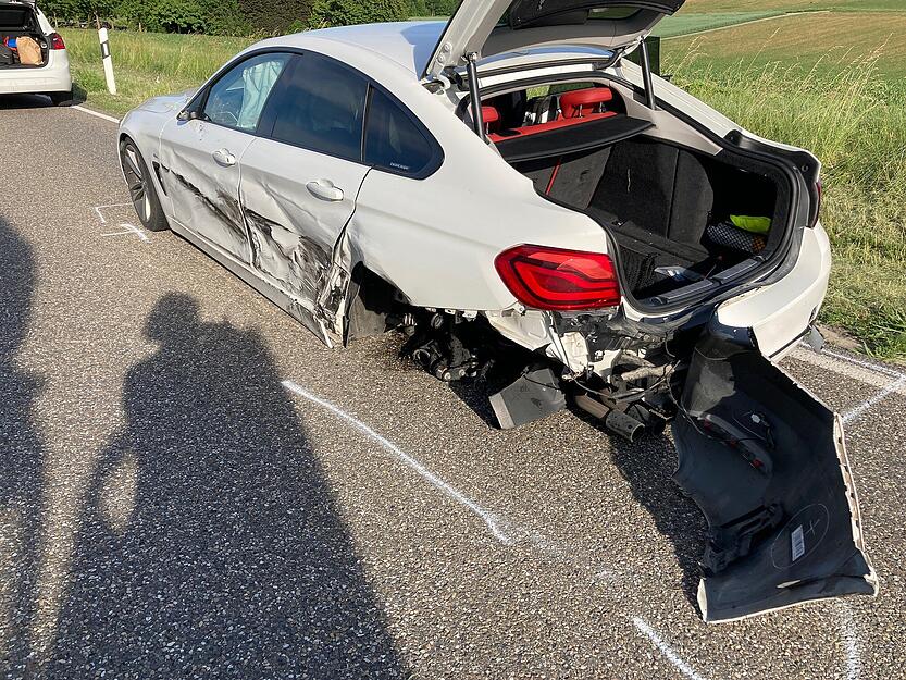 Unfall mit sechs Autos zwischen Gemmingen und Schwaigern