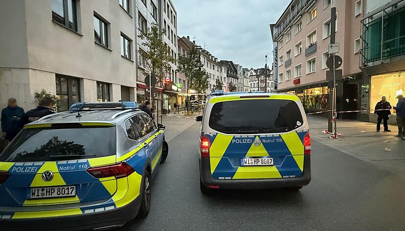 Die Polizei war mit einem Großaufgebot vor Ort.