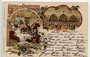 Über Jahrhunderte hinweg wurde der Ratskeller unterm Rathaus nur als Lager oder Kaufhalle genutzt. Erst 1897 avancierte er zum Restaurant. Über Jahrhunderte hinweg wurde der Ratskeller unterm Rathaus nur als Lager oder Kaufhalle genutzt. Erst 1897 avancierte er zum Restaurant.