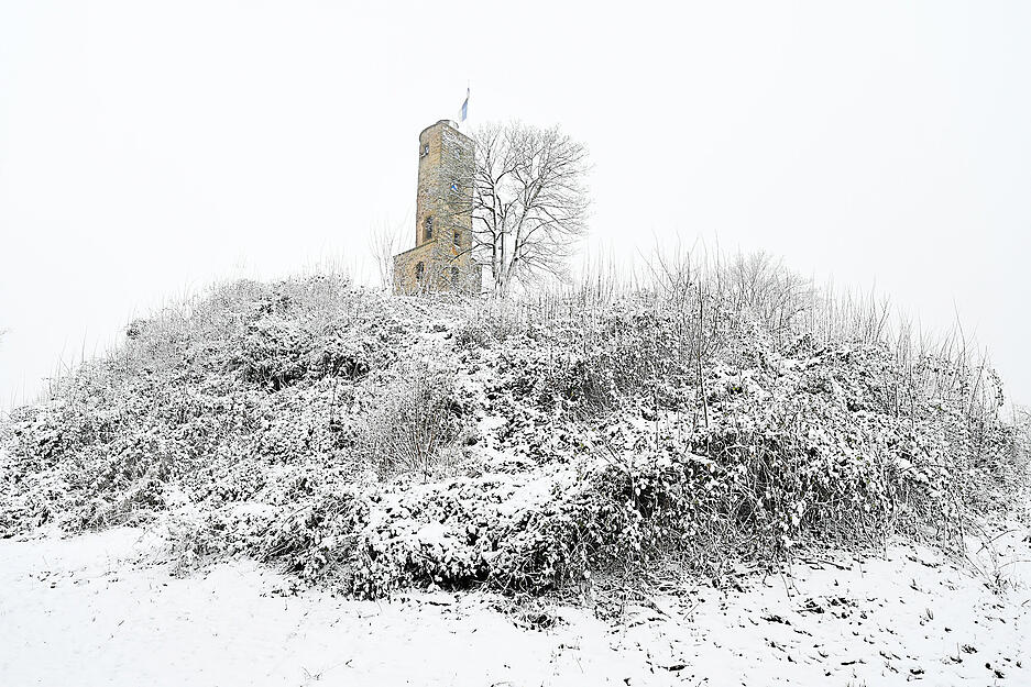 Winterliche Impressionen von der Burg Löwenstein. Winterliche Impressionen von der Burg Löwenstein.