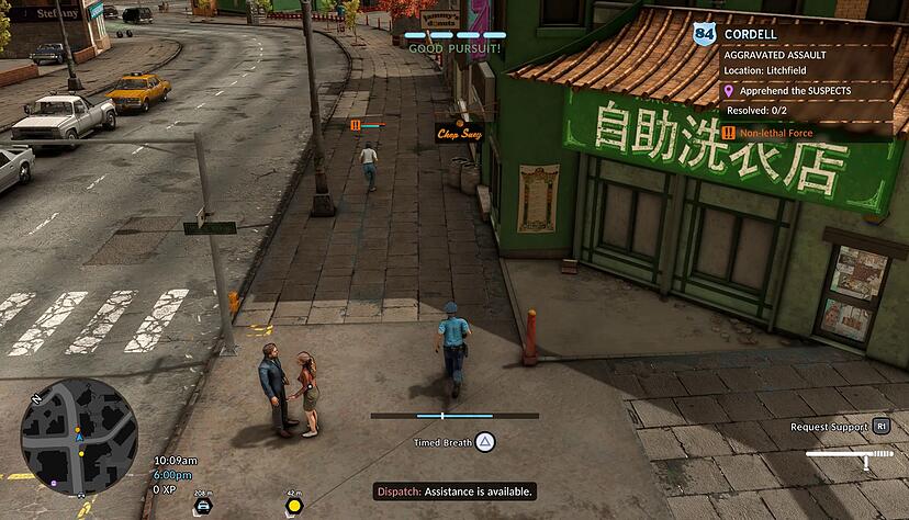 Jetzt blo&szlig; nicht aus der Puste kommen. Manchmal muss man zu Fu&szlig; verd&auml;chtige Personen verfolgen.