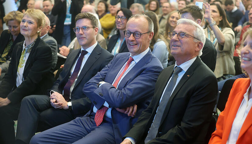 Bundeskanzler Friedrich Merz in Bad Rappenau: Prominenter Besuch sorgt f&uuml;r gro&szlig;es Interesse