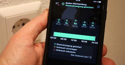 Um im Stromnetz Engpässe zu vermeiden, hat Transnet-BW eine App entwickelt.