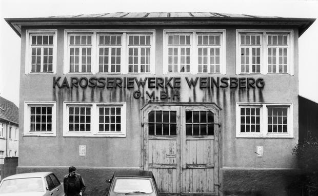 1985: Traditionsunternehmen mit Standort in der Weinsberger Innenstadt.
